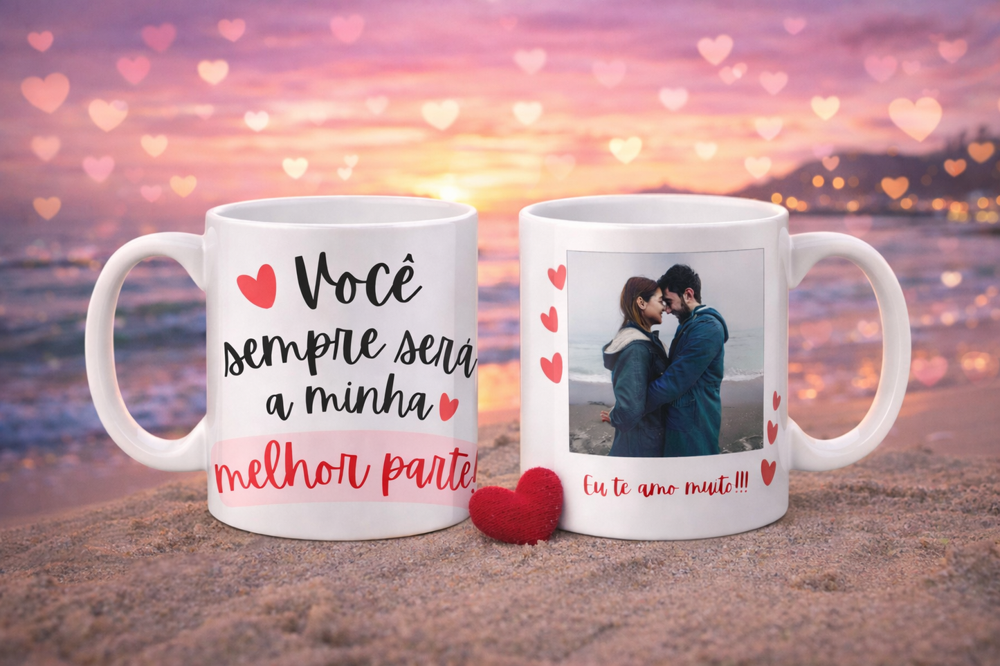 Caneca Personalizada Amor com Foto – 325ml