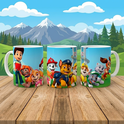Caneca Infantil Patrulha Pata – Edição Especial | 300 ml