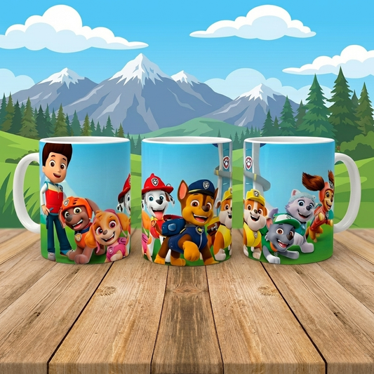 Caneca Infantil Patrulha Pata – Edição Especial | 300 ml