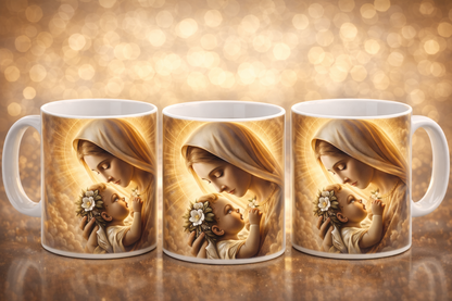 Caneca Nossa Senhora (Virgem Maria) – Edição Religiosa | 300 ml