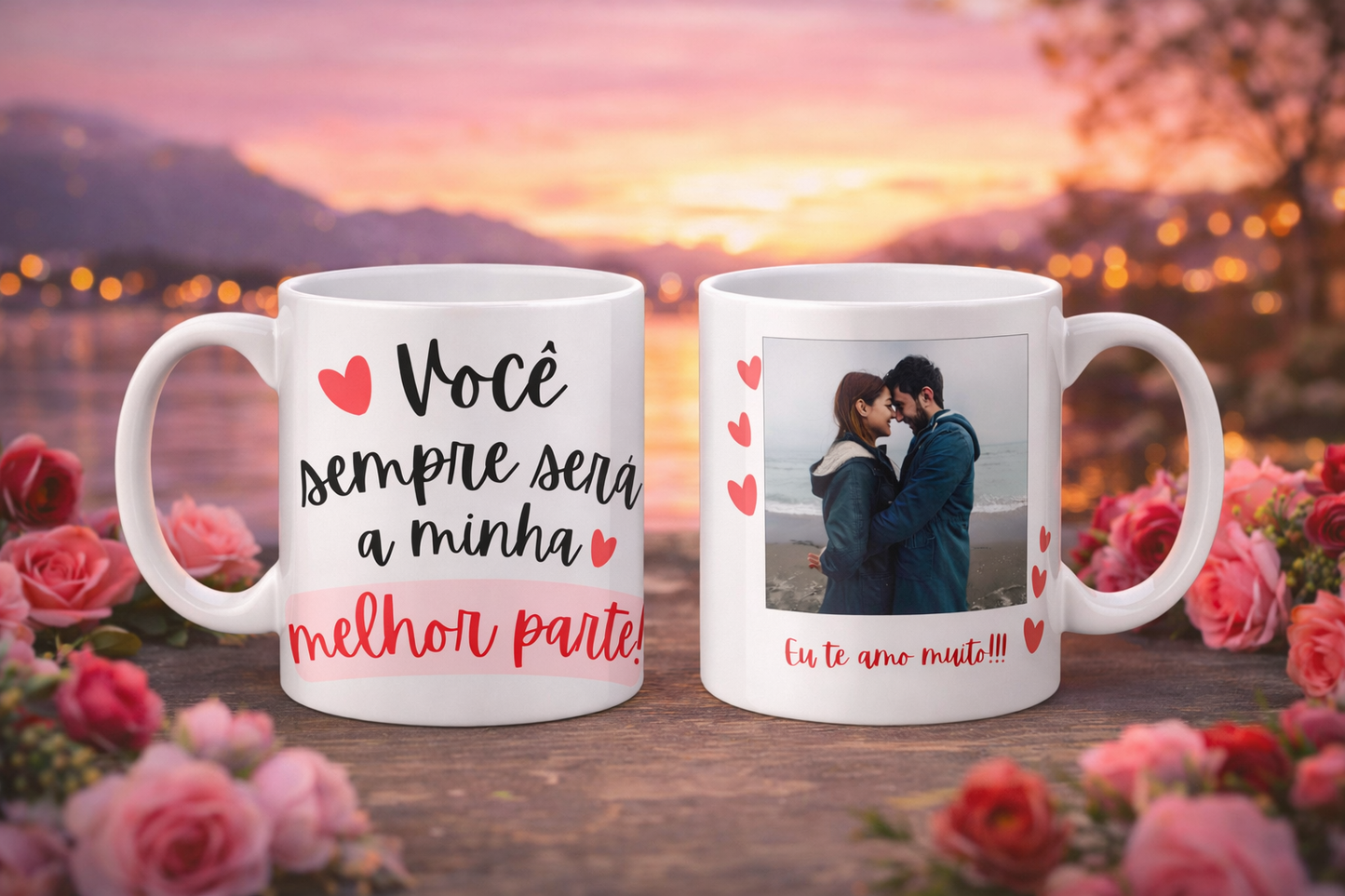Caneca Personalizada Amor com Foto – 325ml