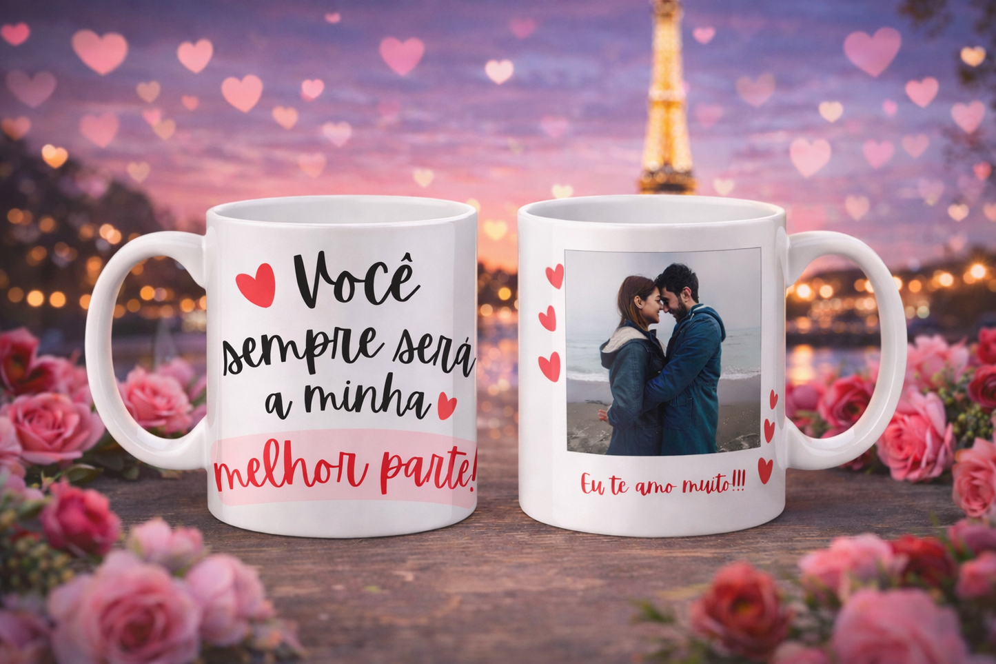 Caneca Personalizada Amor com Foto – 325ml