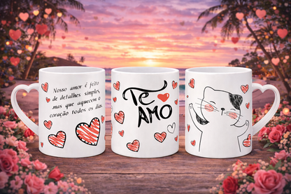 Caneca Amor com Frase – 325ml
