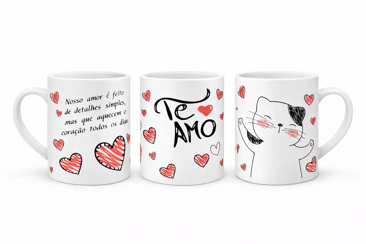 Caneca Amor com Frase – 325ml