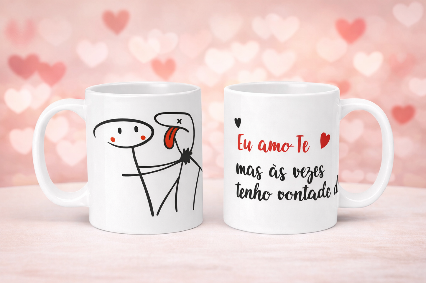 Caneca Personalizada “Amor com Humor” – 300ml