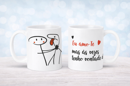 Caneca Personalizada “Amor com Humor” – 300ml