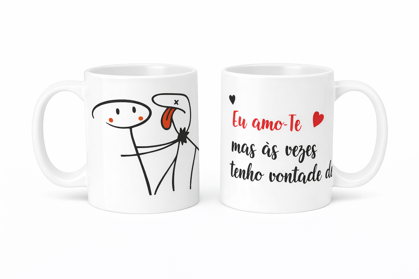 Caneca Personalizada “Amor com Humor” – 300ml