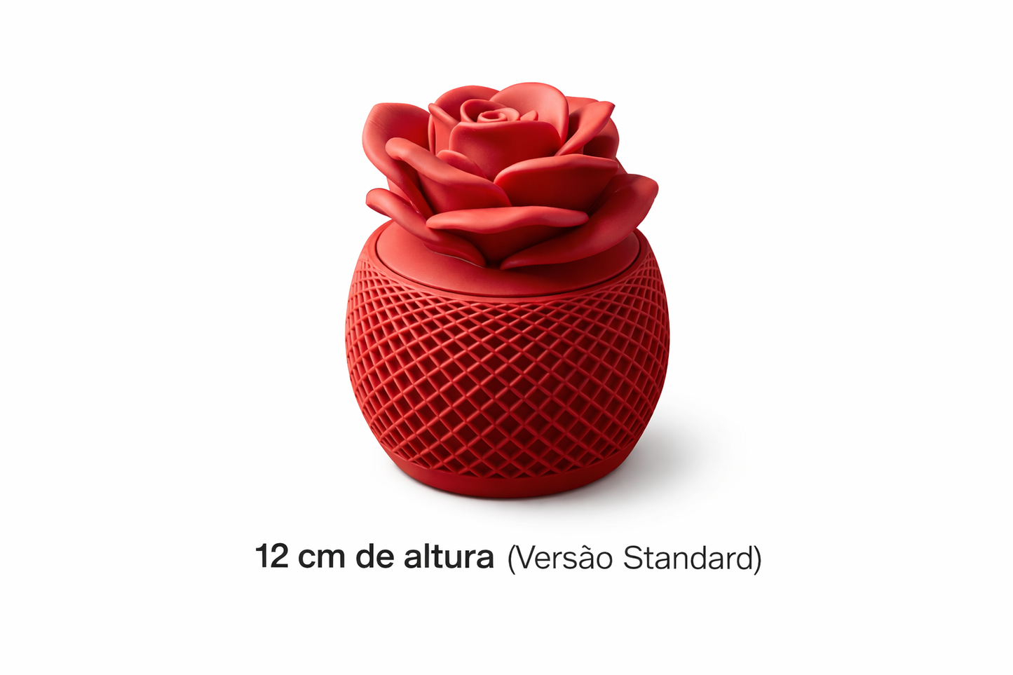 Caixa Porta-Joias Decorativa com Tampa em Rosa – Design Exclusivo